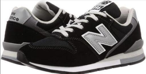 新品　New balance 996　黒　24センチ