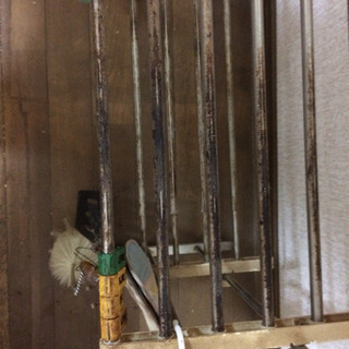 キッチン用収納棚スチール製の画像