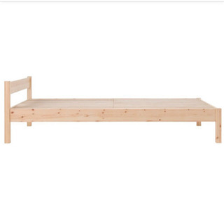 無印 シングルベット マットレス付き