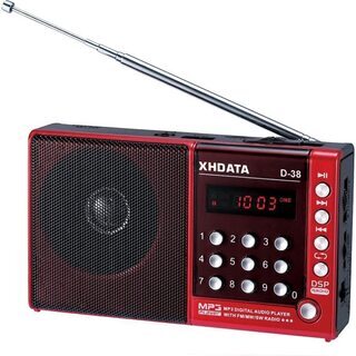 USB端子付き　AM・FM・短波ラジオ