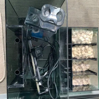 値段した【水槽】GEX アグス 450(淡水 海水用) セット