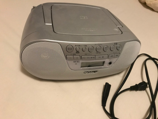 SONY CDプレーヤー グレー