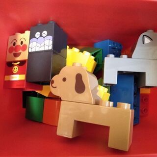 レゴブロック二箱セット★アンパンマンの画像