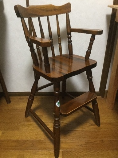 飛騨の家具 ヒダ・ダイネット ベビーチェア ハイチェア 飛騨産業