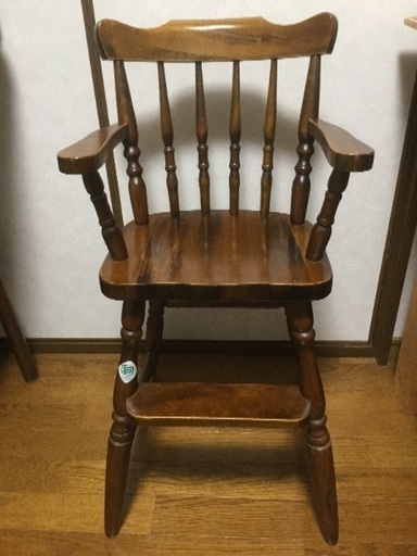 飛騨の家具 ヒダ・ダイネット ベビーチェア ハイチェア 飛騨産業