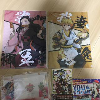 鬼滅の刃　我妻善一　クリアファイル　キャラクターグッズ　クリアフ...