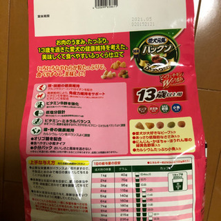 ドッグフード　愛犬元気パックン　13歳以上の画像