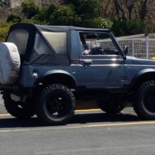 ★ジムニー幌　H3年　ja 11 リフトアップ公認★65000kの画像