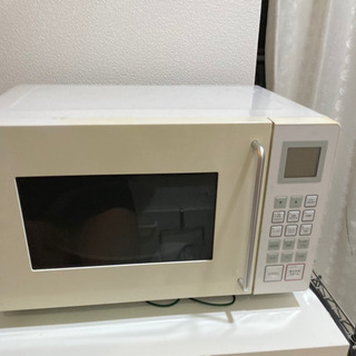 【受渡予定者決定】電子オーブンレンジ　無印の画像