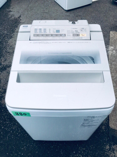 ‼️大容量‼️ ✨高年式✨880番 Panasonic✨全自動電気洗濯機✨NA-FA80H3‼️