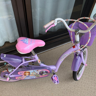 自転車　１８インチ　プリンセスソフィア