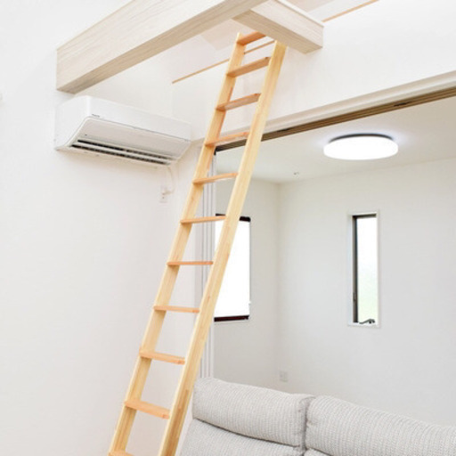 室内用木製はしご 12段  2840mm