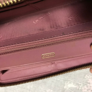 coach 長財布の画像