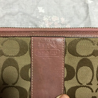 coach 長財布の画像