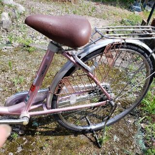 レディース用自転車24インチ
