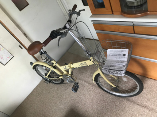 折りたたみ自転車です！　車に楽々積み込みできます＾＾