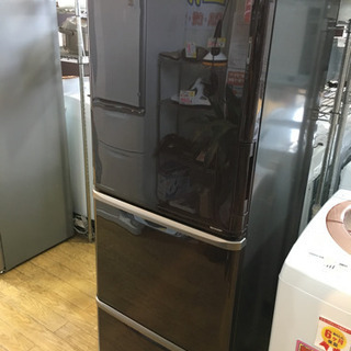 2015年製 SHARP 350L冷蔵庫 プラズマクラスター ど...