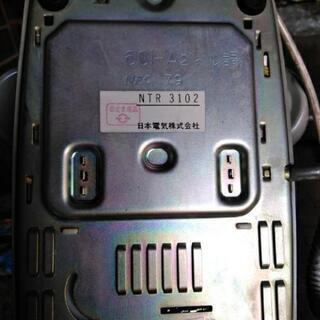 昭和レトロ　グレー電話の画像