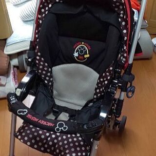 ミッキーベビーカー　両面対応