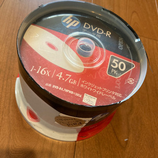 DVD-R データ用　50PK hp 新品未使用