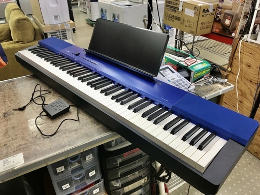 商談中Casio PRIVIA カシオ プリヴィア 電子ピア スタイリッシュタイプ PX-A100BE メタリックブルー