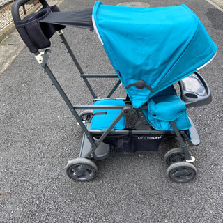 2人乗り　ベビーカー　joovy ultralight