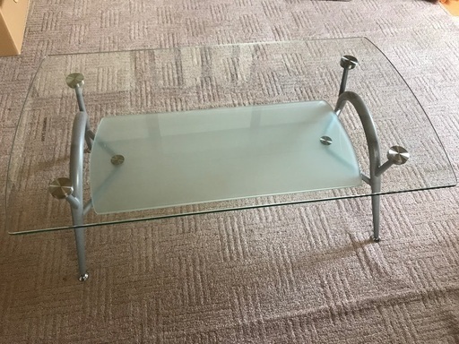 ガラステーブル　美品