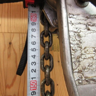 スリーエッチ ② レバーホイスト 2トン 動作確認済み HHH 2ton チェーン レバーブロック ガッチャ 荷台 吊上げ 荷締め 重機 車 トラック 電動工具 DIY 中古品 宮城 MAXの画像