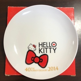 【未使用】ハローキティ 40周年記念 プレート ローソン サンリオ