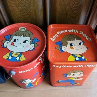 ペコちゃん缶の画像
