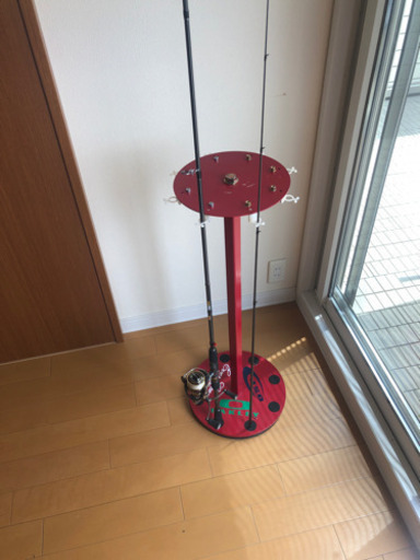 自作　ロッドホルダー　ハンドメイド