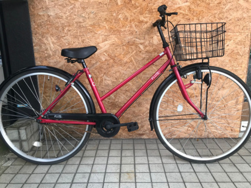 CS  FLUTE フルート シティサイクル27インチ シングルギア 2018 お買い物 街乗り 通勤・通学