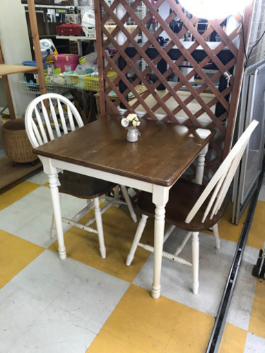 【リサイクルストアスターズ鹿大店】おしゃれ　ダイニングセット　ダイニング　テーブル　椅子　イス