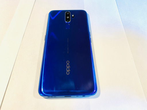 美品OPPO A5 2020 simフリーblue（楽天モデル）15時までセール