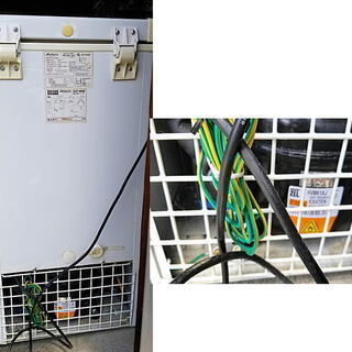 アビテラックス吉井電気　冷凍庫60L　2011年引き取り限定の画像
