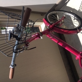 折りたたみ自転車　ジャンク品の画像