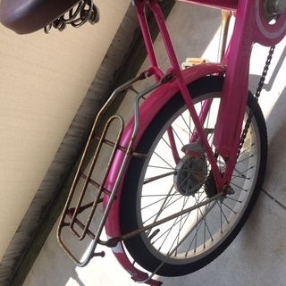 折りたたみ自転車　ジャンク品の画像