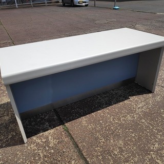 コクヨ　対面ローカウンター『中古良品、小傷あり』W1600　【リ...