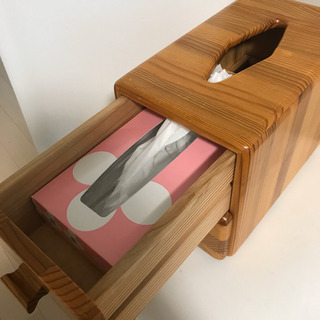 収納ボックス　小物入れ　ティッシュボックスの画像