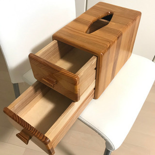 収納ボックス　小物入れ　ティッシュボックスの画像