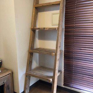 【取引中】ラダーシェルフの画像