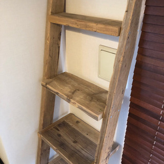 【取引中】ラダーシェルフの画像