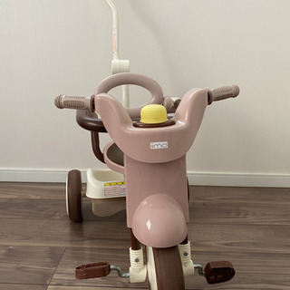 iimo 折りたたみ式三輪車　ブラウン