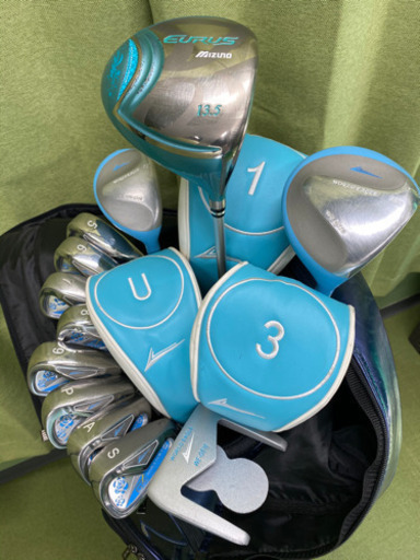 MIZUNO& WORLD EAGLE☆レディース☆ゴルフクラブセット☆ブルー