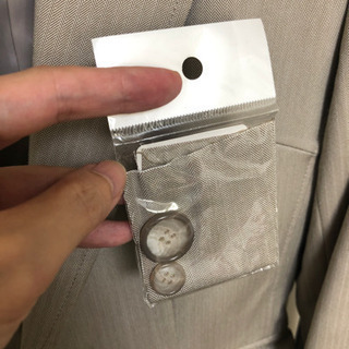 グレージュジャケット　サイズ38の画像