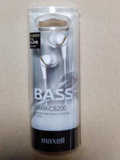 maxell BASS MXH-CB200 ヘッドホン