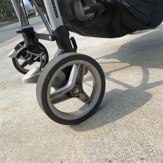 あげます　ペグペレーゴ　デニムベビーカーの画像