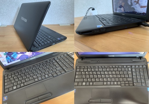 ★Corei5/大容量メモリ8GB/新品SSD256+HDD250GB★ TOSHIBA 15インチ ノートパソコン