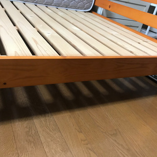 組み立てできるベット　(日本製マットレス)