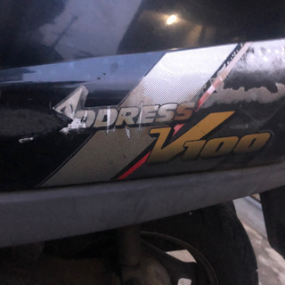 スズキ アドレスV100 CE11A 不動車 部品取りの画像